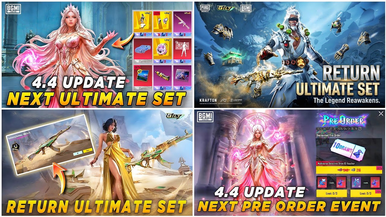 🔴 NEXT ULTIMATE SET REWARD ✅ SILVER GURU M416 RETURN 🔥 UNLIMITED FREE GEM TRICK😍 RETURN ULTIMATE SET