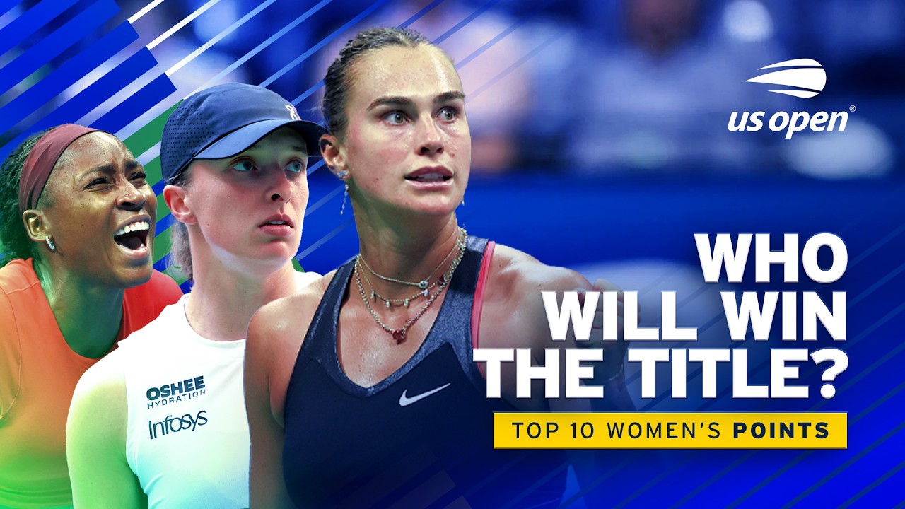 Who Will Win Indian Wells? Top Points from the Top Players | US Open