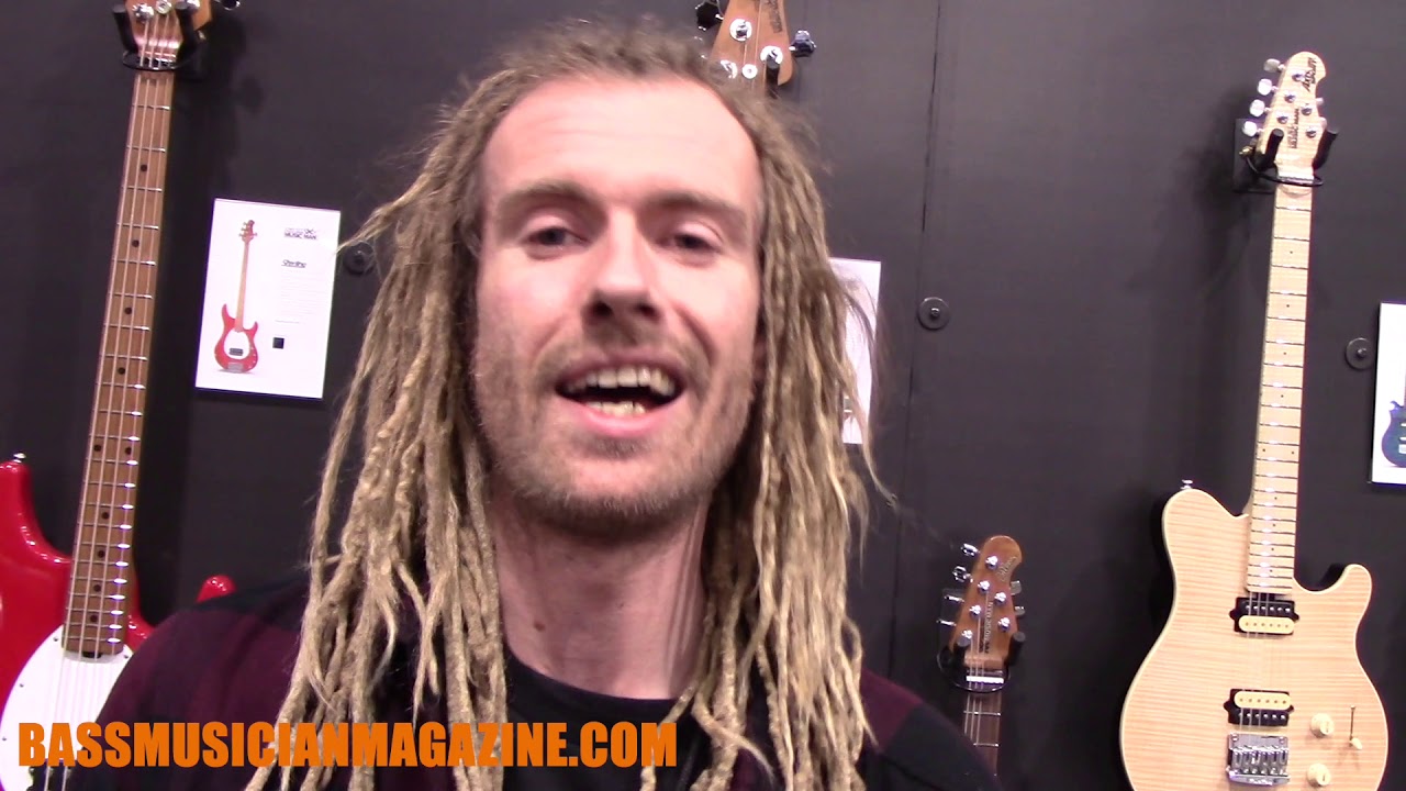 Bass Musician Magazine - NAMM 2019 - Remco Hendrix for Ernie Ball Music Man