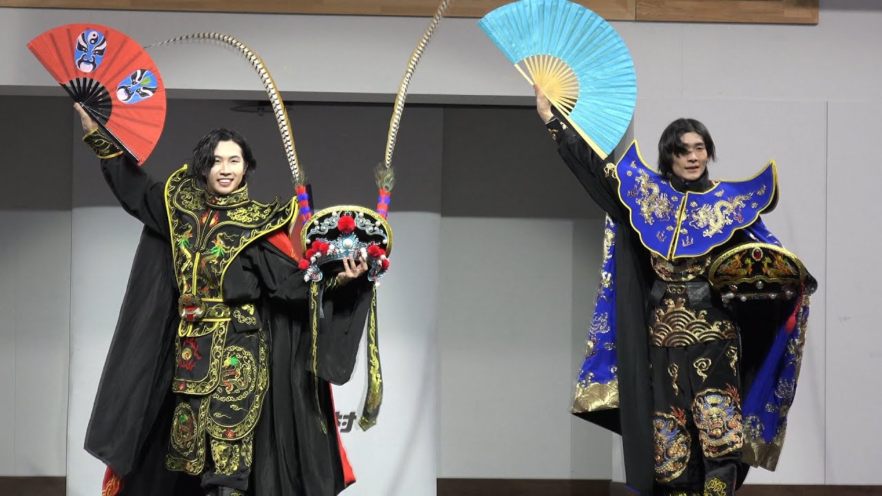 姜潤・悠斗　双人変面ショー　中国の民族伝統芸能変面とマジックショー　1　ボートレース大村　イベント会場　2025年3月30日