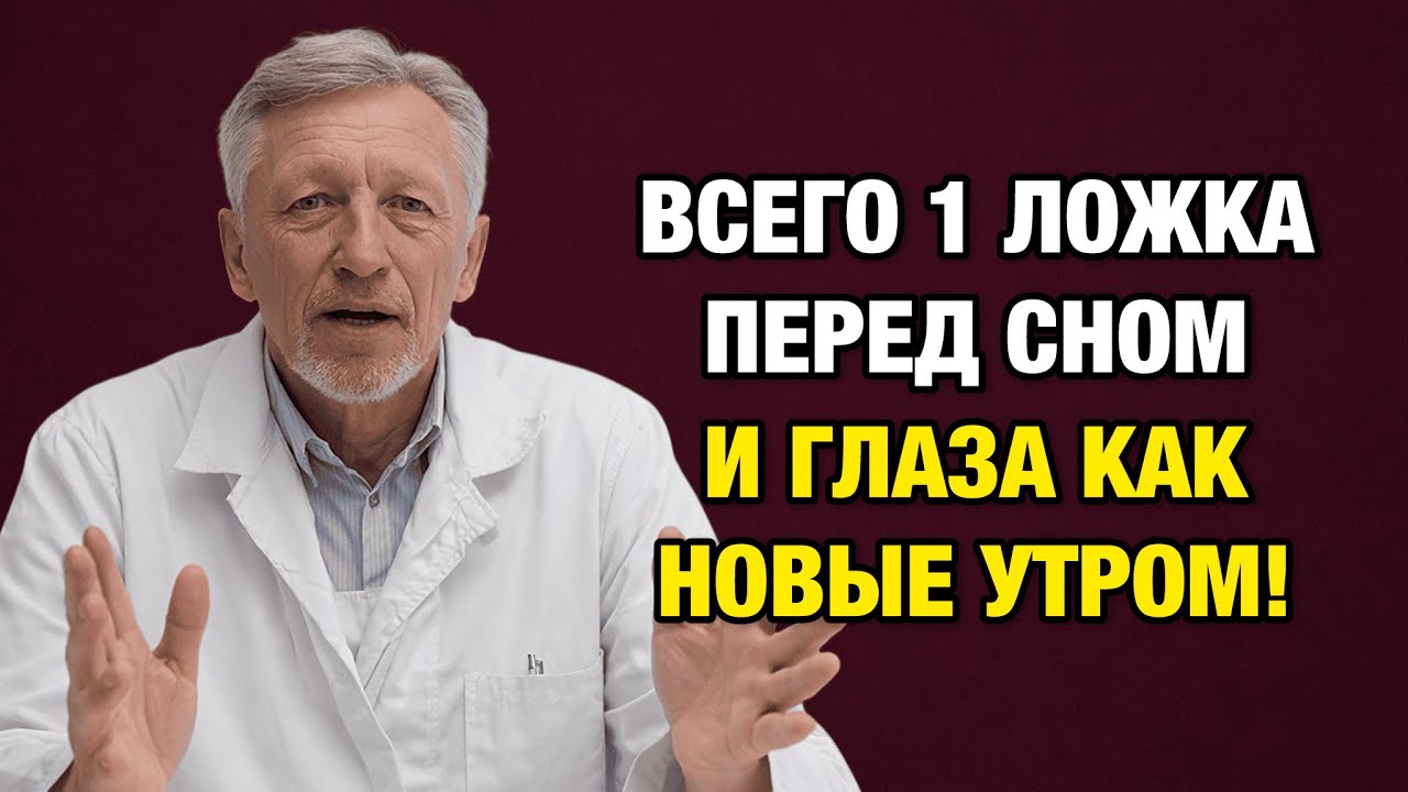 После пятидесяти зрение падает не из-за возраста: эту вечернюю ошибку делают почти все