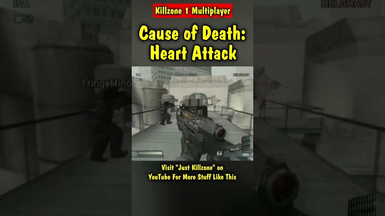 Cause of Death: Heart Attack (Killzone 1 Online Highlights)  #ps2 #gaming