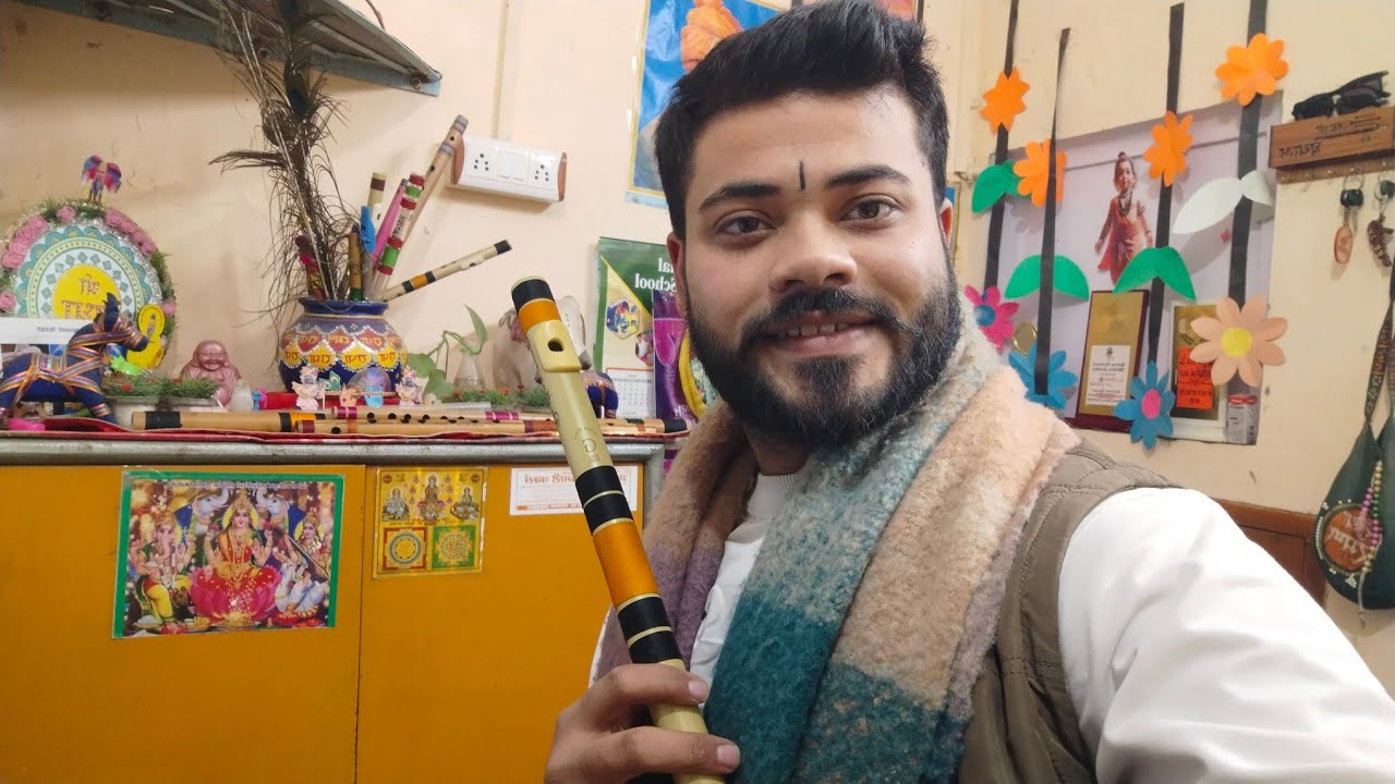 Musical Live with Flute 🪄🪈✨ Radhe Krishna vibse 🌸💞