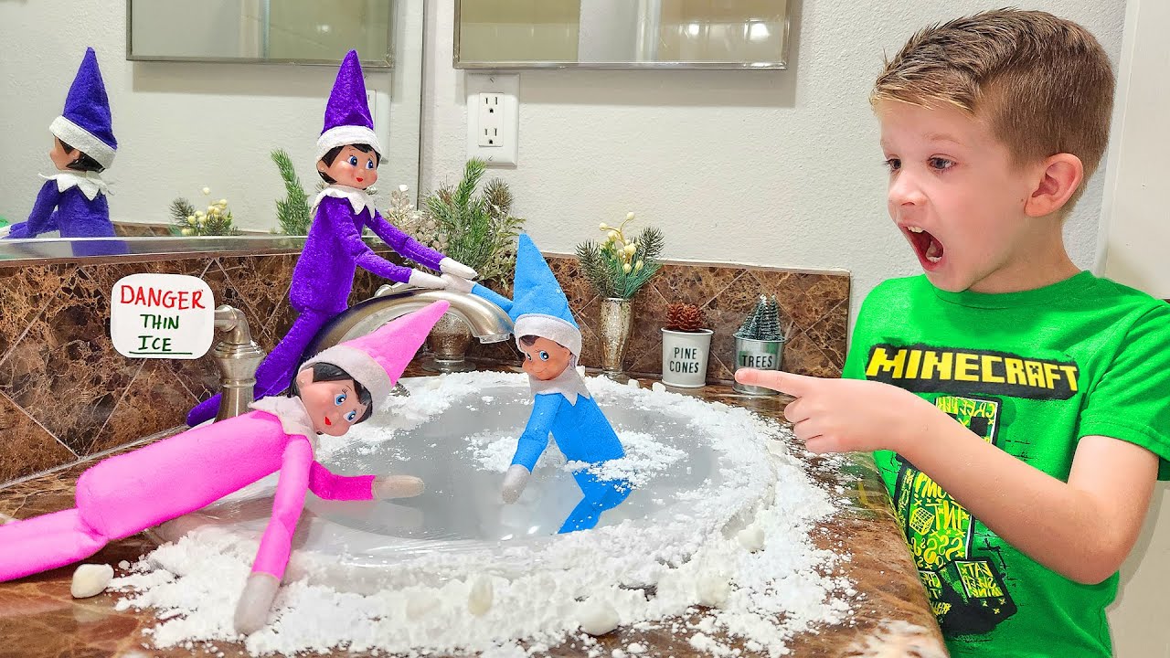 Elf on the Shelf Trinity and Beyond Week 1!!