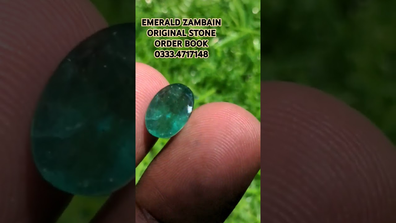 EMERALD ZAMBAIN ORIGINAL STONE ORDER BOOK CONTACT ME 