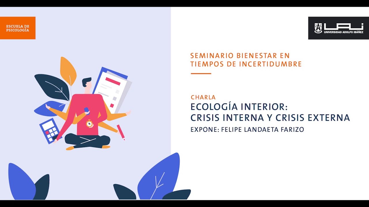 Ecolog&iacute;a Interior: Crisis Interna y Crisis Externa (por Felipe Landaeta) | Seminario Psicolog&iacute;a UAI