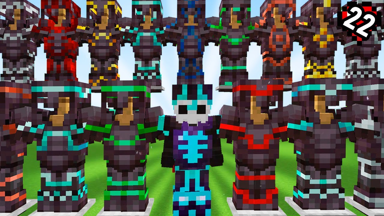 CONSEGUÍ TODAS las NUEVAS ARMADURAS de MINECRAFT
