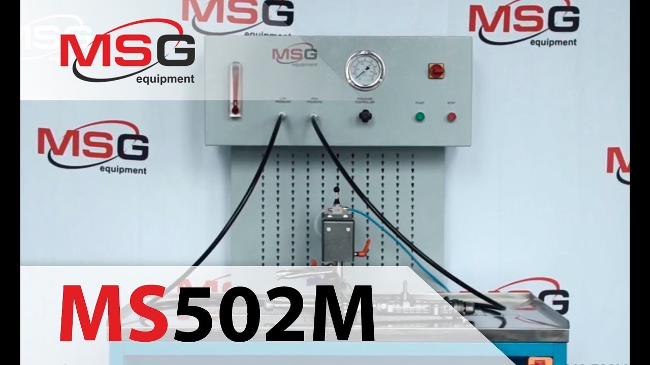 MSG MS502M - Стенд для диагностики рулевых реек и редукторов с гидроусилителем