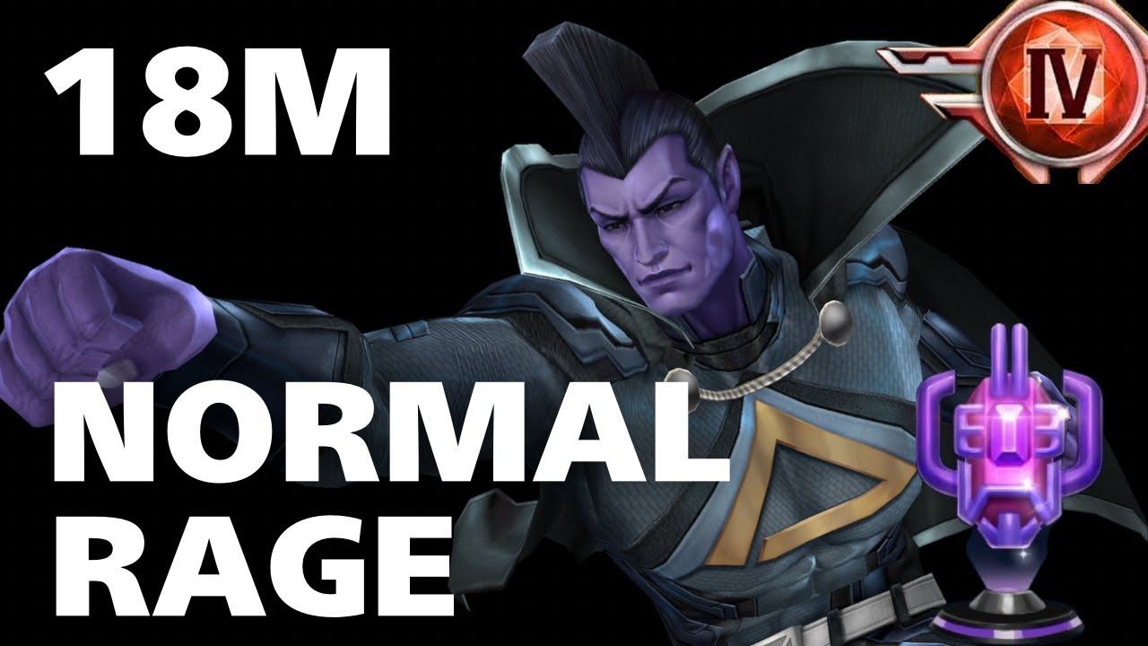 [ABX] GLADIATOR 18M | Paralyze Season | Normal Rage | F2P | Marvel Future Fight