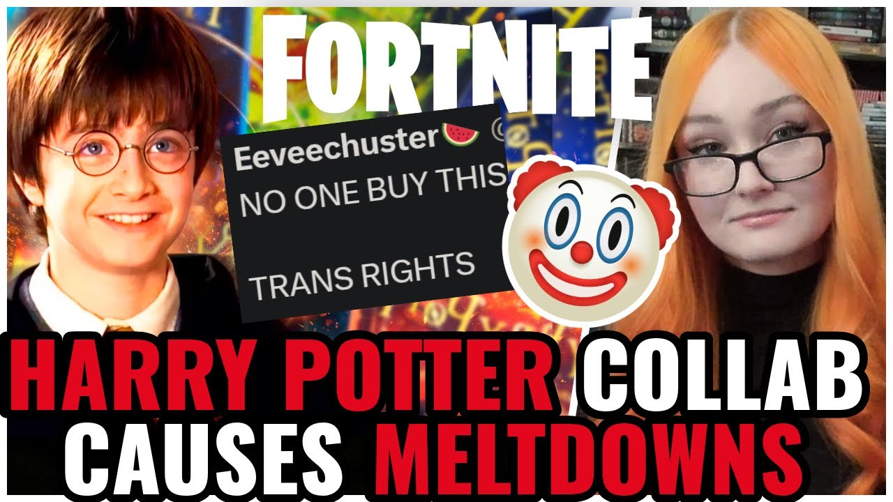 Lunatics Freak Out Over Harry Potter x Fortnite Collab 🤡 VOW To Uninstall The Game Over JK Rowling