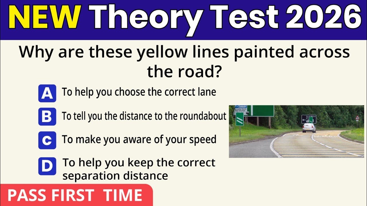 Theory Test 2026 UK | Driving Theory Test UK Pass First Time