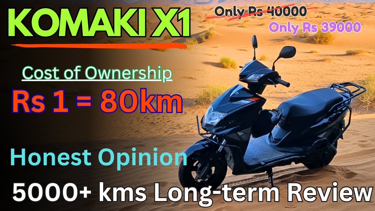 I Rode 5000 KM on the Komaki X1 Here's What I Learned
