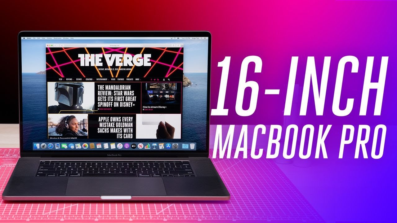 MacBook Pro 16-inch hands-on with the new keyboard