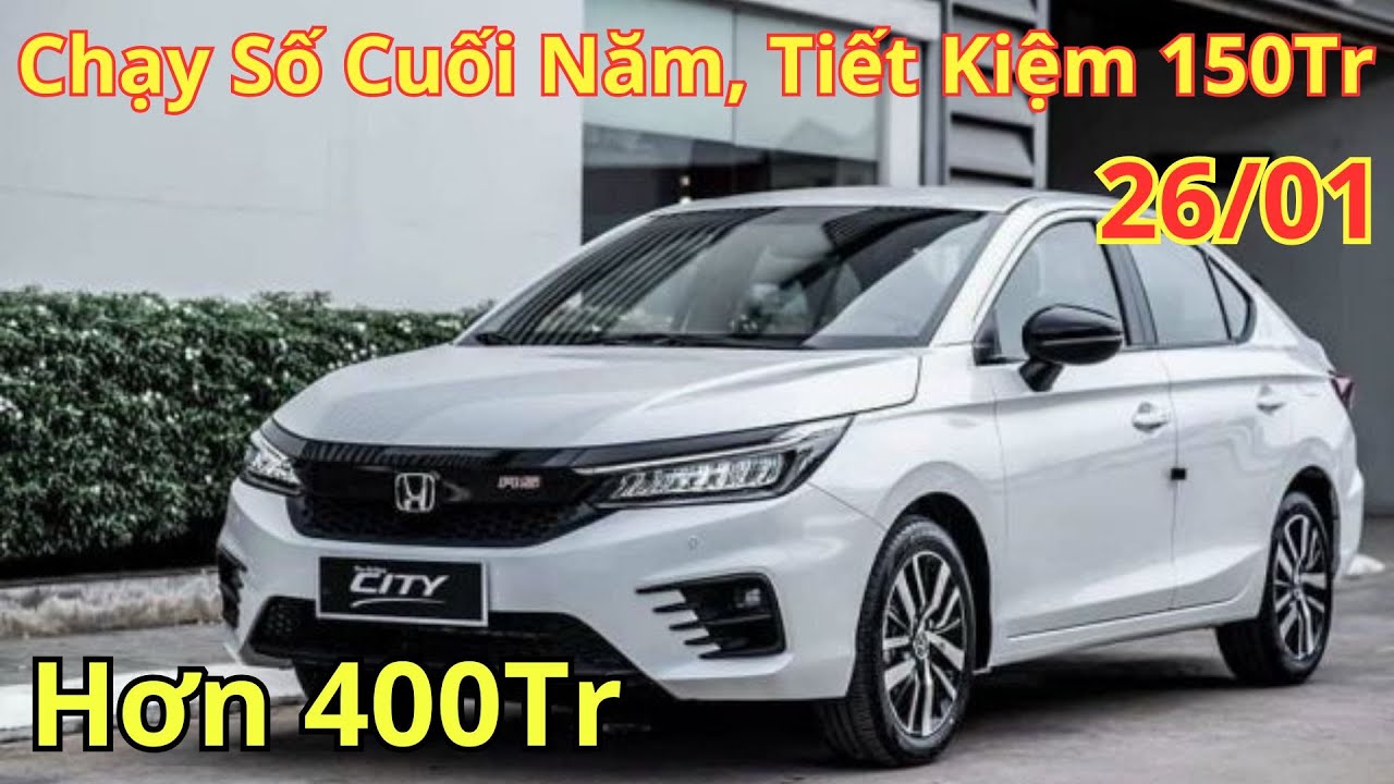 ✅Giá Xe Khuyến Mại Honda City Cuối Tháng 1. Xả Mạnh Chạy Số Cuối Năm, Tiết Kiệm 150Tr | Xegiatot24h