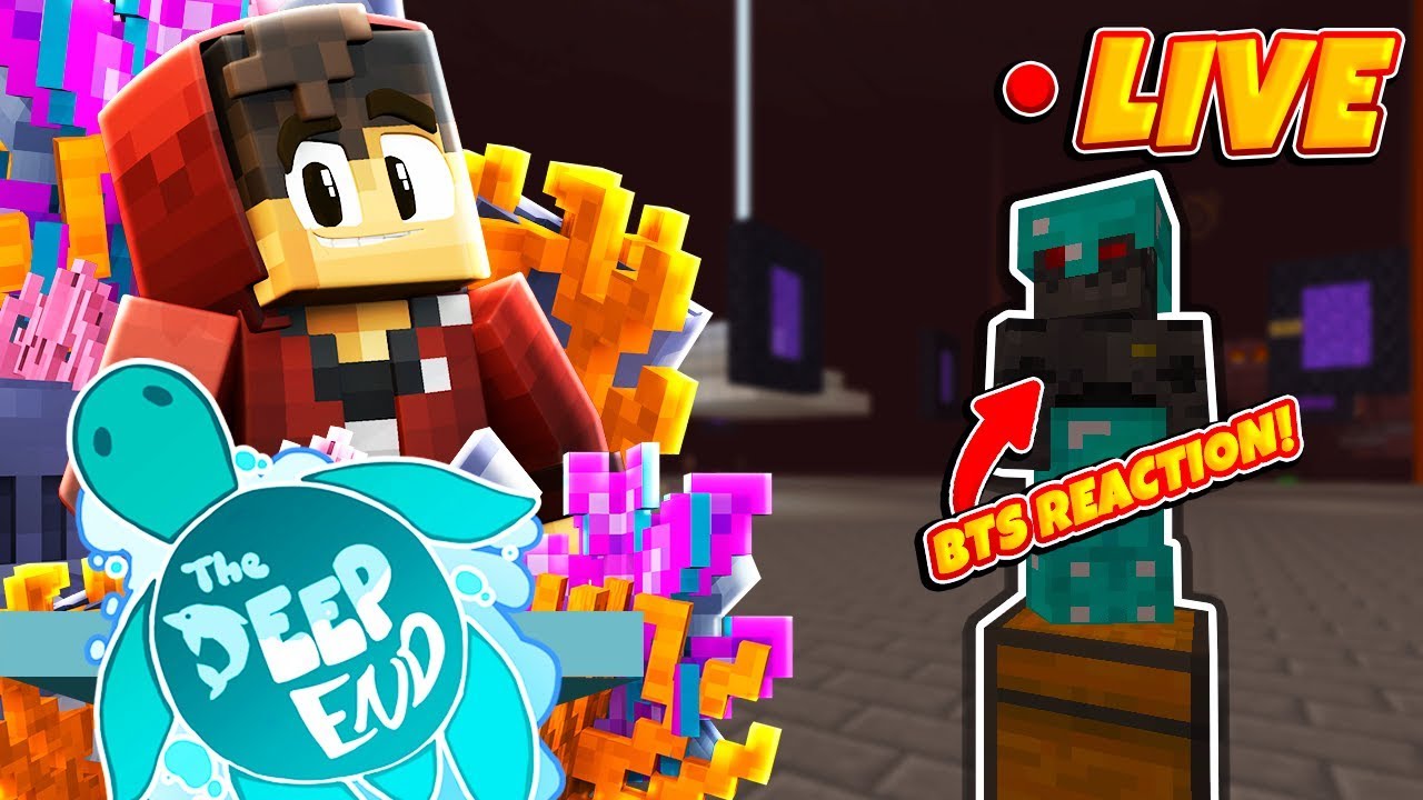Minecraft: The Deep End SMP! - Graser BTS Reaction!
