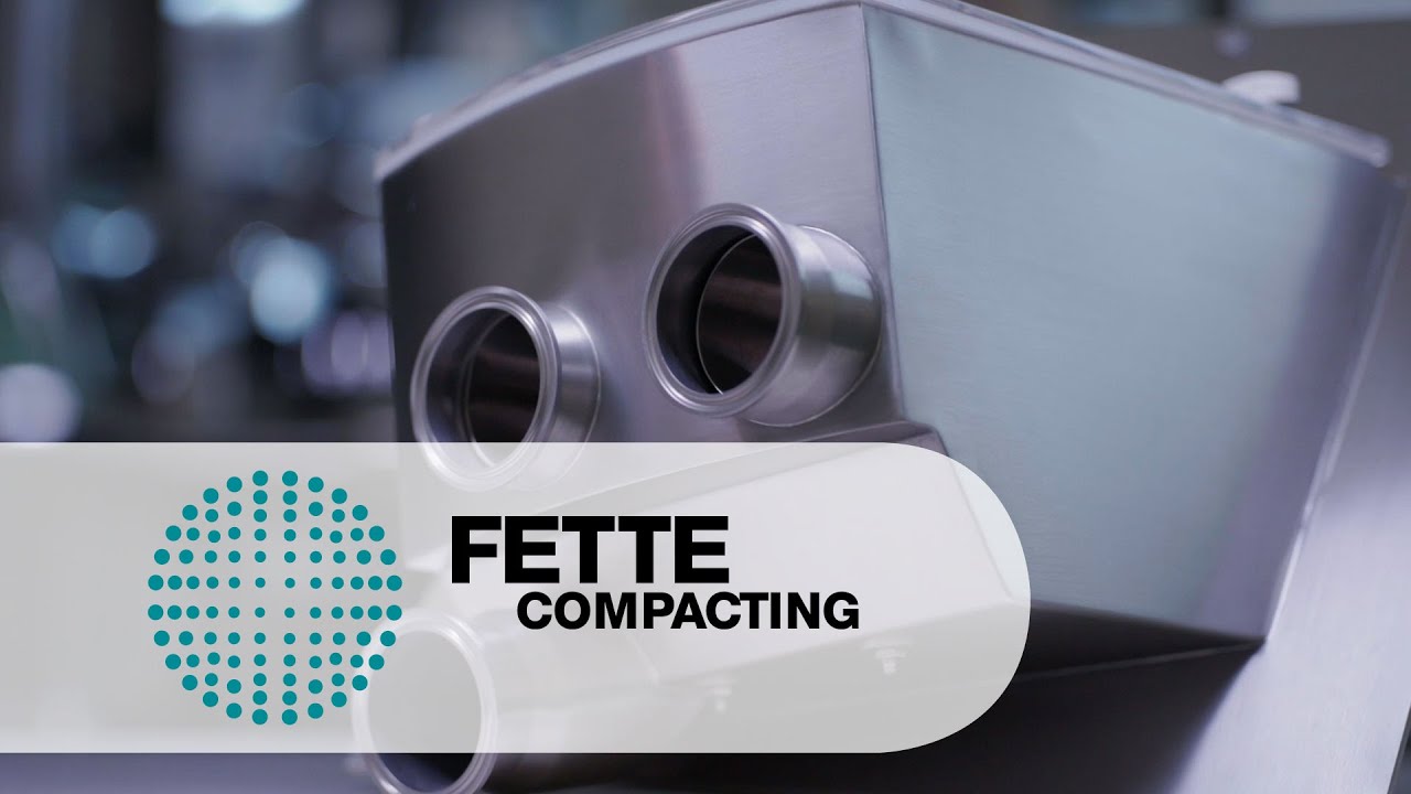New i Series - Tablet chute dismantling | Fette Compacting