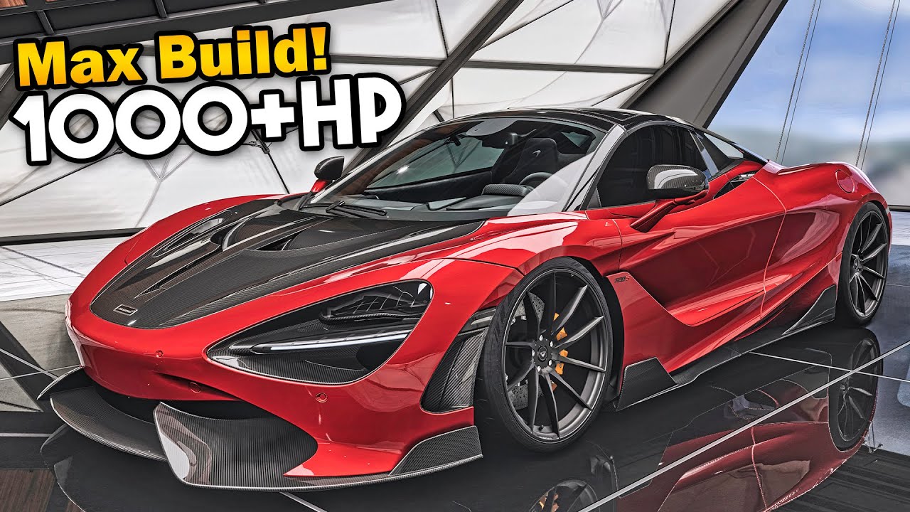 Forza Horizon 5 Car Customization - 1000HP McLaren 720S Spider