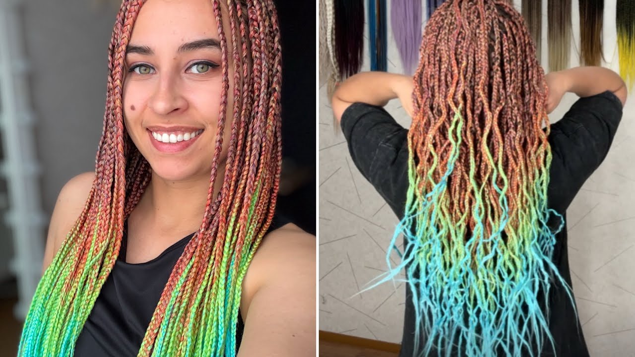 Как накрутить косички / Завила косички