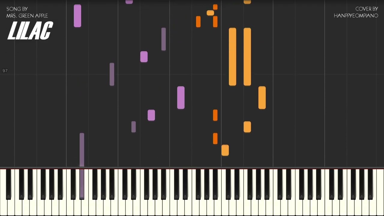MRS. GREEN APPLE - LILAC(ライラック) Piano Tutorial