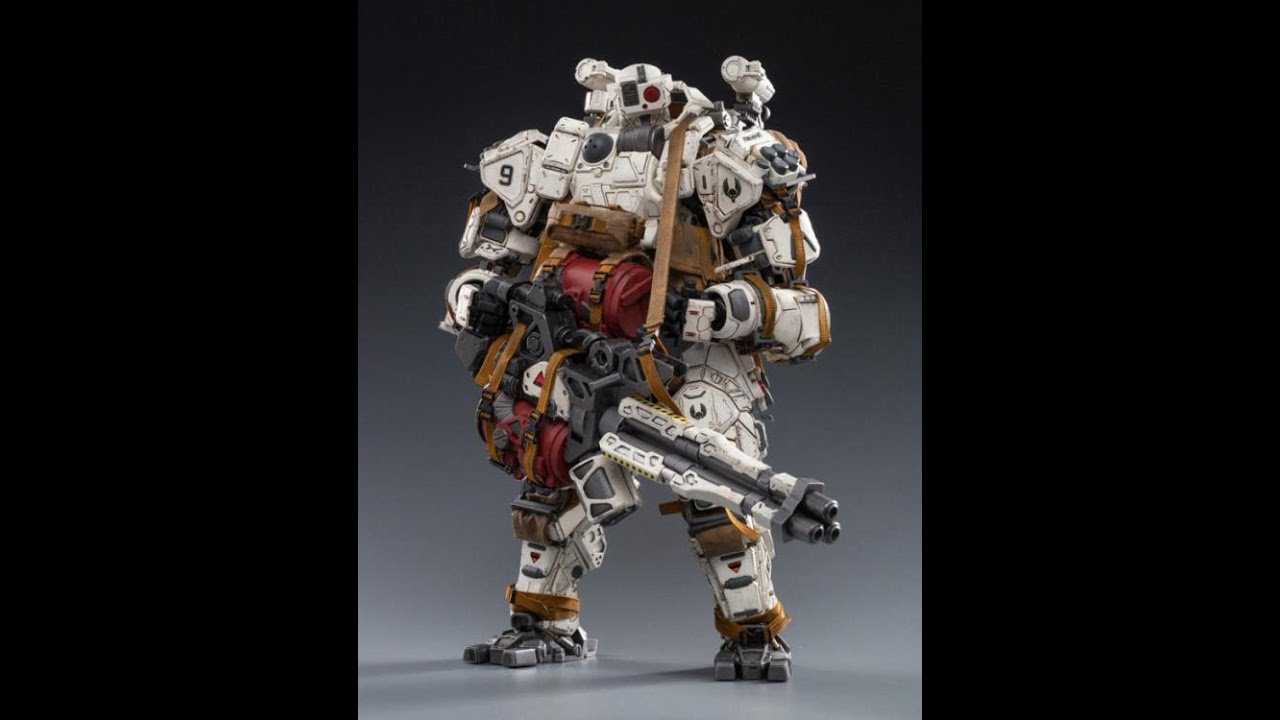 Часть 6. Мини-сериал Joytoy Fear 3 Heavy Firepower Mech: снаряжение, текстильные элементы, играбе...