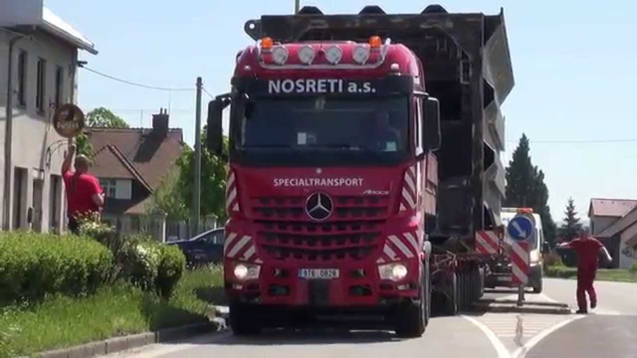 NOSRETI a.s. 1.  Mercedes Benz Arocs v ČR !!!