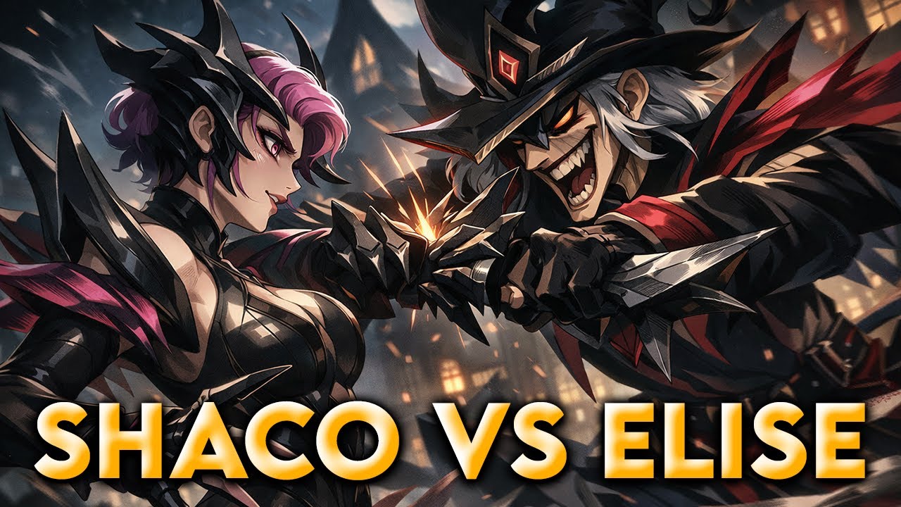 AP Shaco Jungle vs Elise &ndash; 4 Kills Early Domination | League of Legends