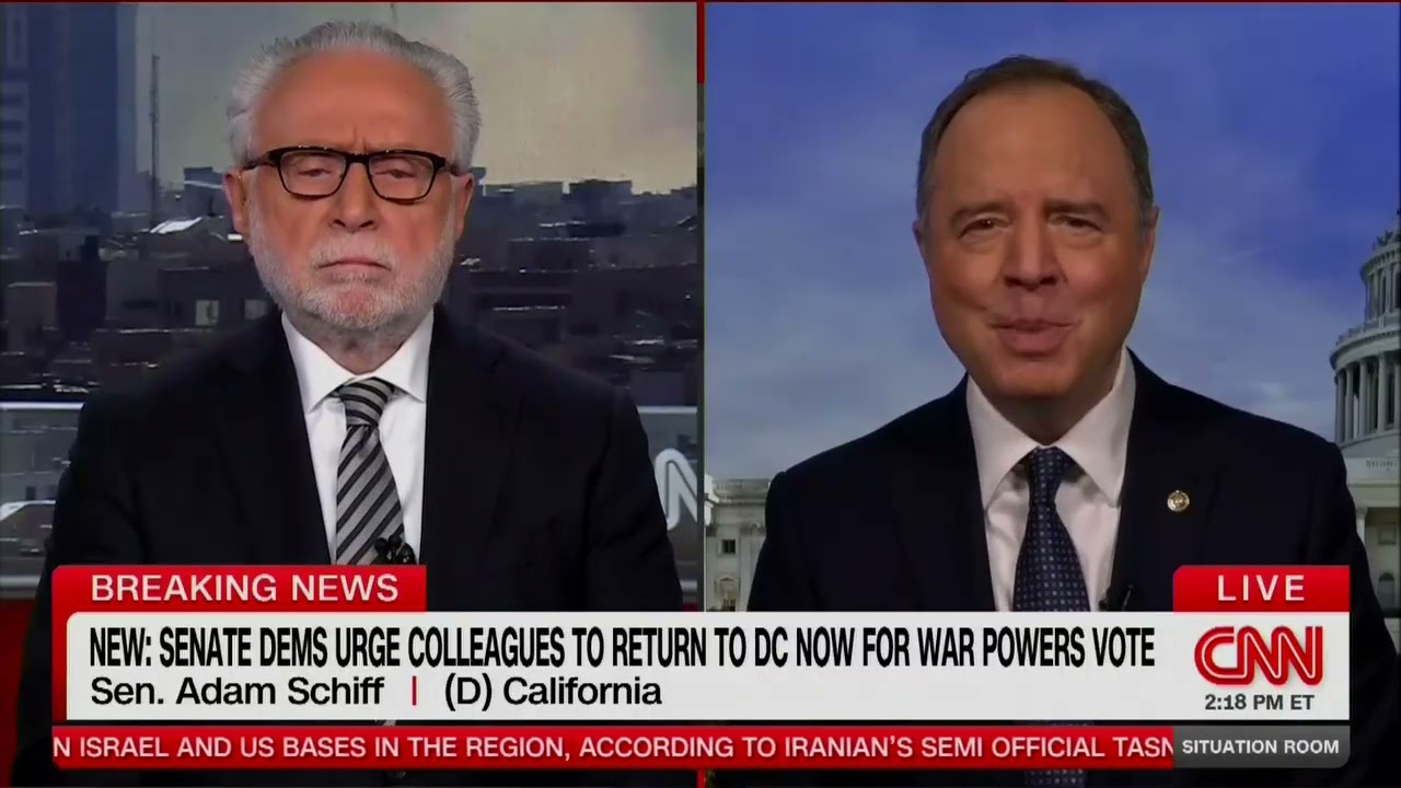 Schiff Tees up Vote to Stop Trump's War in Iran