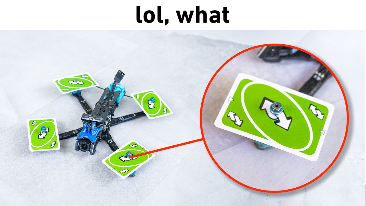Reverse FPV tricks are god tier...