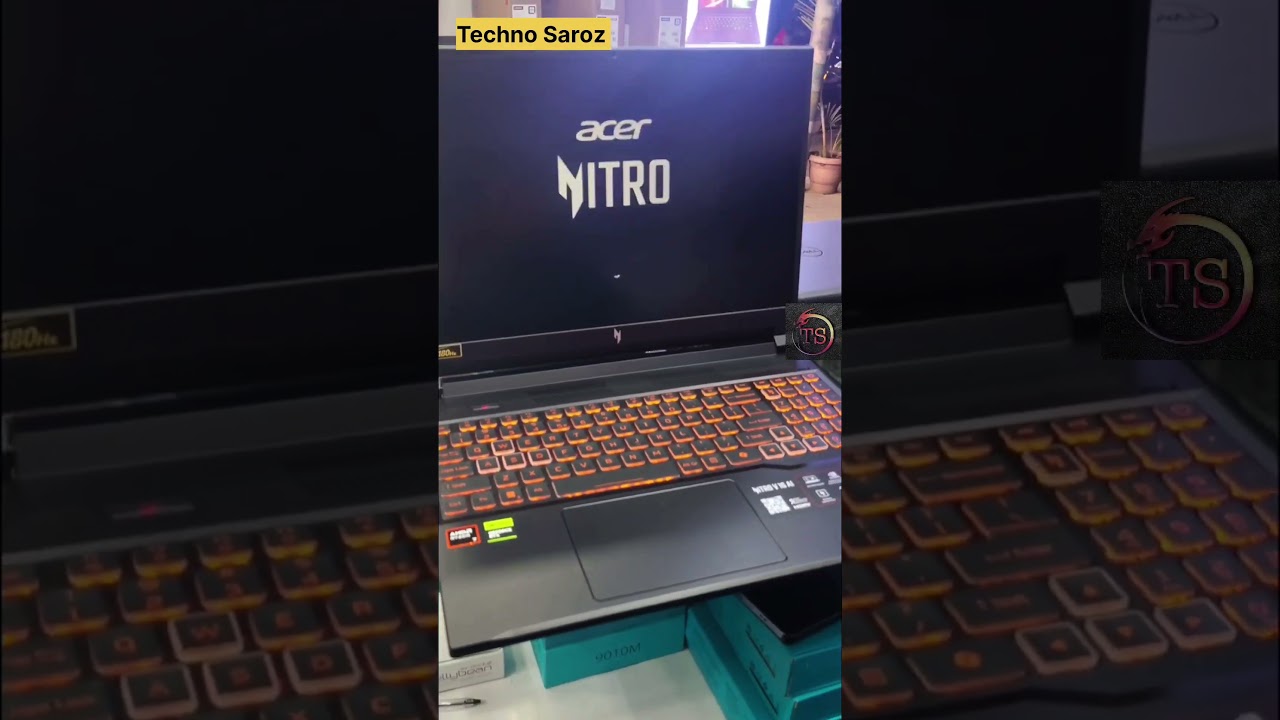 Распаковка Acer Nitro V16 AI 