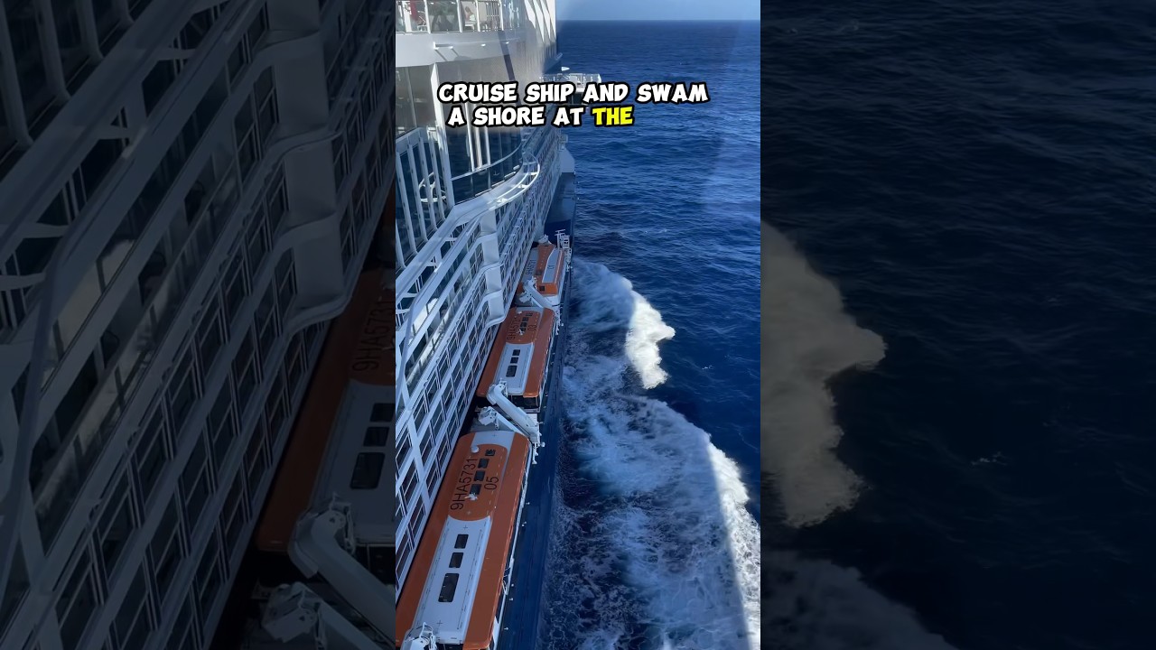 Cruise News: Man ARRESTED after JUMPING OFF cruise ship!😳👀❌