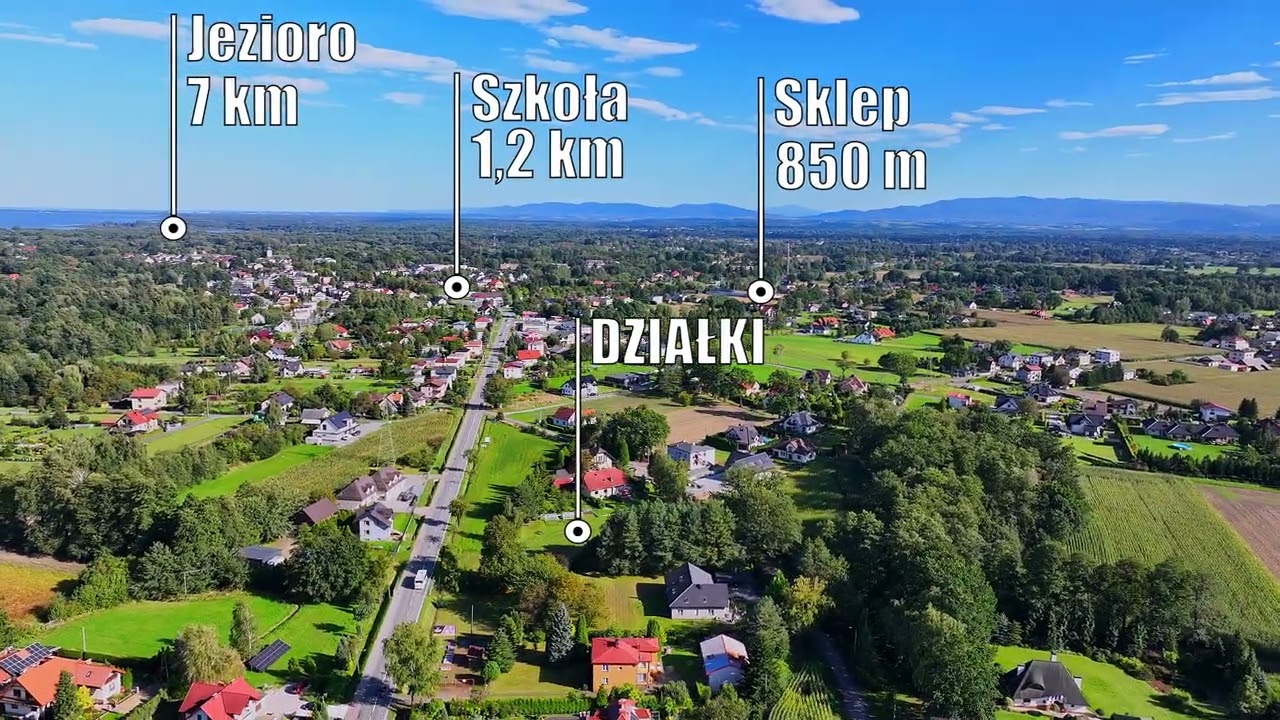 Działki budowlane na sprzedaż - Strumień, pow. cieszyński, woj. śląskie