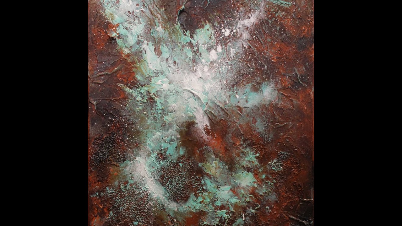 Absolute Abstract Step by Step Acrylic Painting on Canvas for Beginners