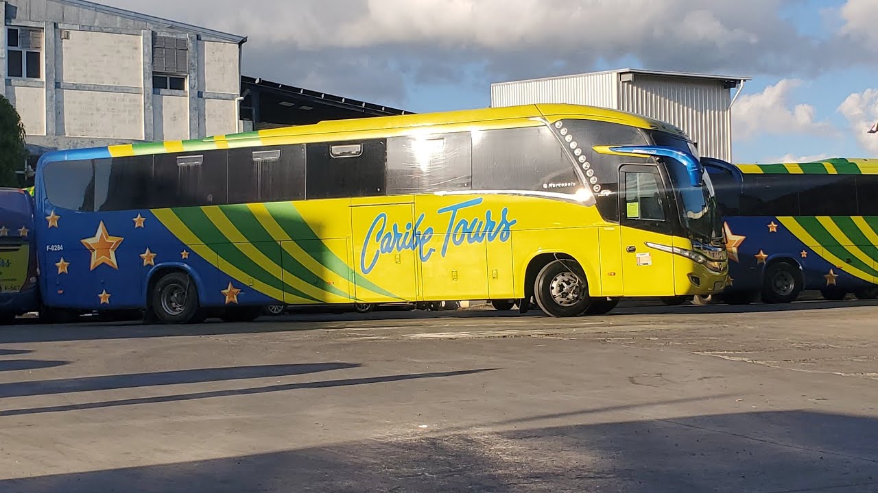 Movimiento fin de feriado por dia de Reyes en terminal Caribe Tours las Colinas Santiago