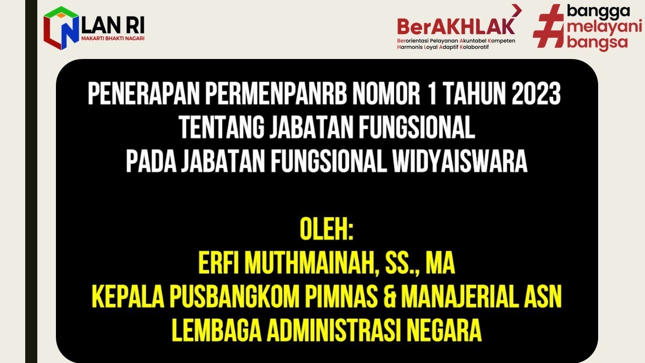 Sudah Jadi Widyaiswara..? Atau Mau Jadi Widyaiswara..? Wajib Tonton Video Ini...