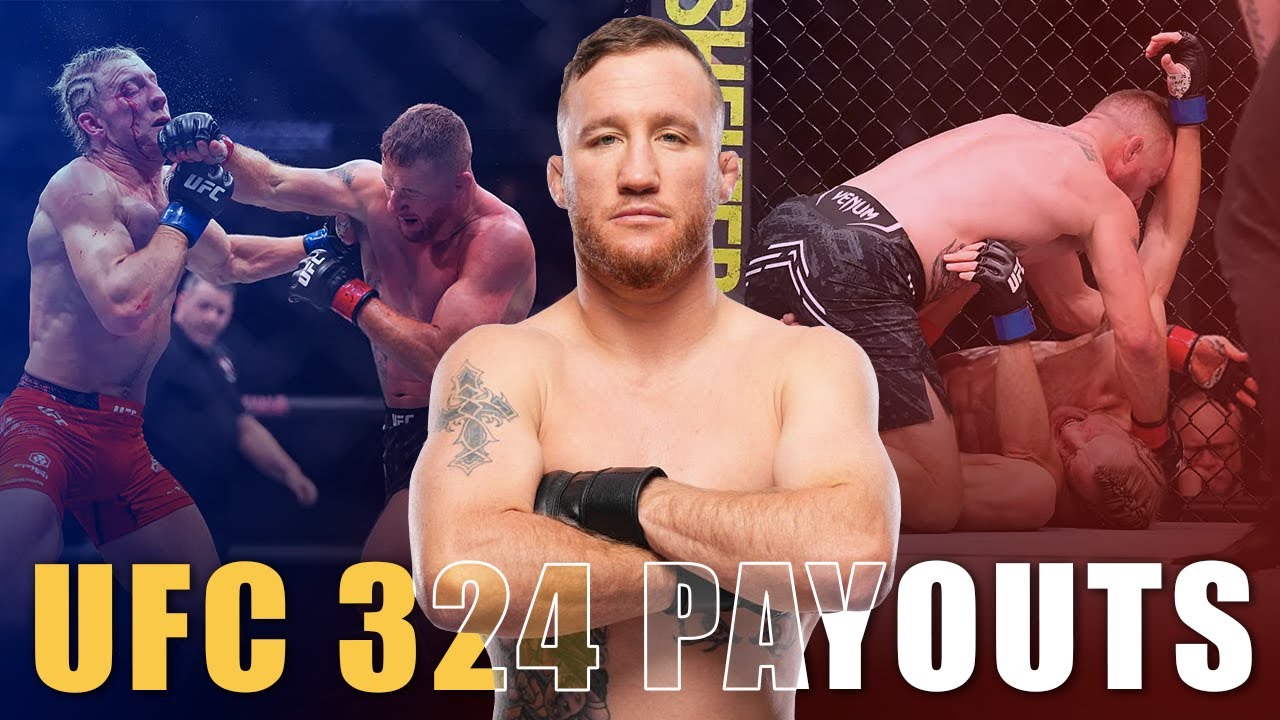 UFC 324: Объявлены выплаты и зарплаты!! | Гейтджи против Пимблетта