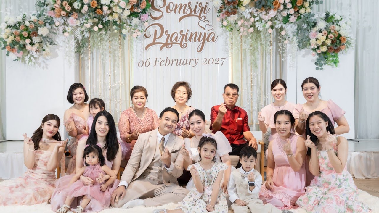 Pook & Eak Wedding Ceremony - Long video