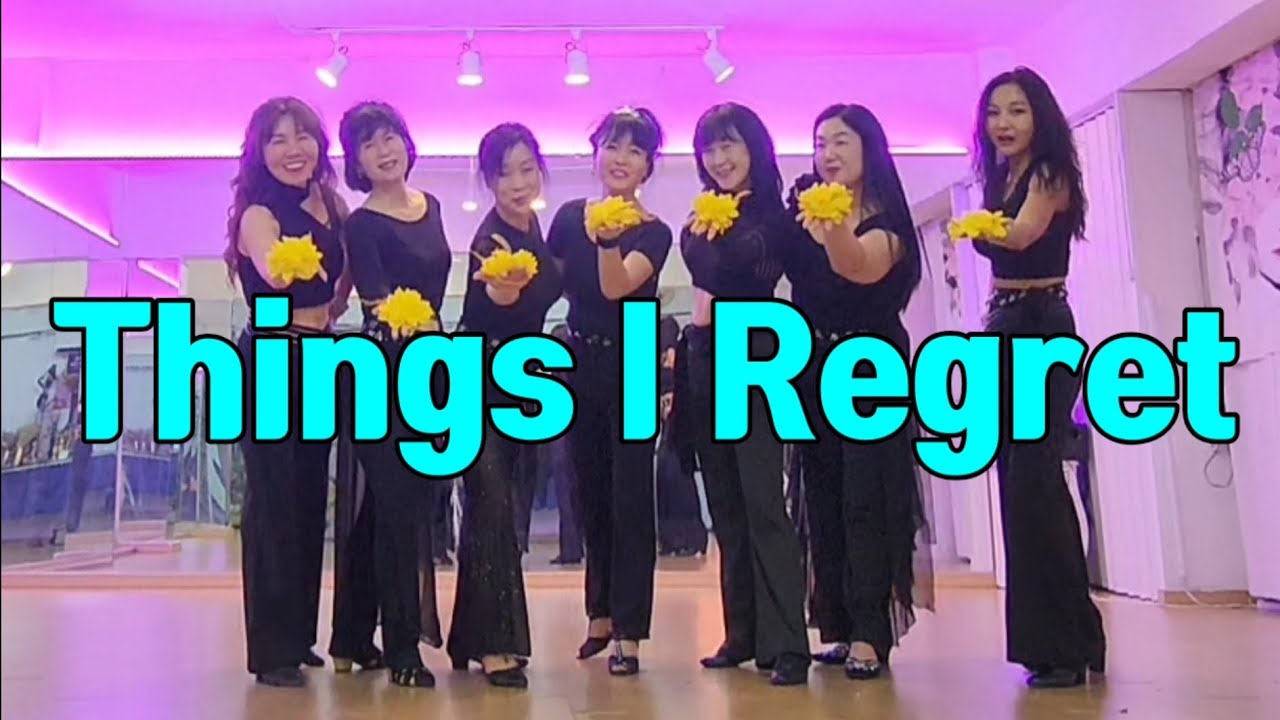 Things I Regret Linedance/Easy Advanced/💃🏽띵스 아이 리그리트 라인댄스/JLDK강북♥️토토즐영상반