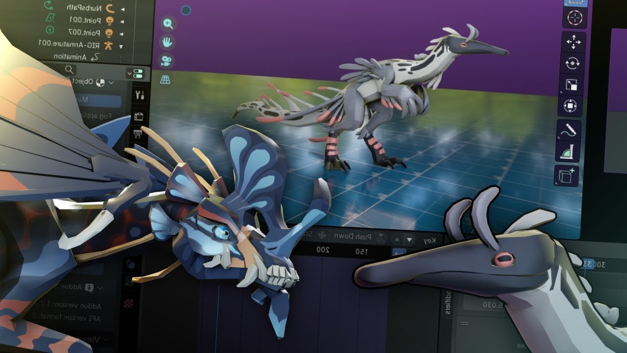 Raloki Animations + Harp Isles Stuff || Fanmade || Creatures of Sonaria