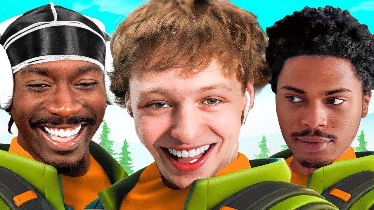 Уморительные отряды по Fortnite, пожирающие мячи! (С участием BruceDropEmOff, Moneyraceshorty и Jus)