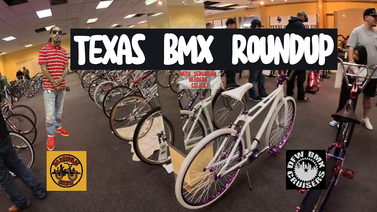 I went to the Texas BMX Roundup in Arlington, Texas and there were some big hitters there.