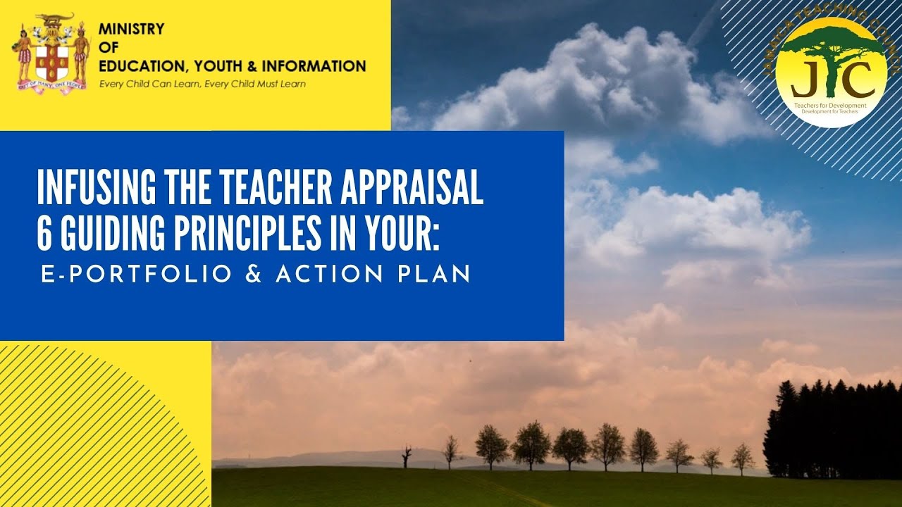 Infusing the Teacher Appraisal 6 Guiding Principles in your: E-Portfolio and Action Plans  Day 3