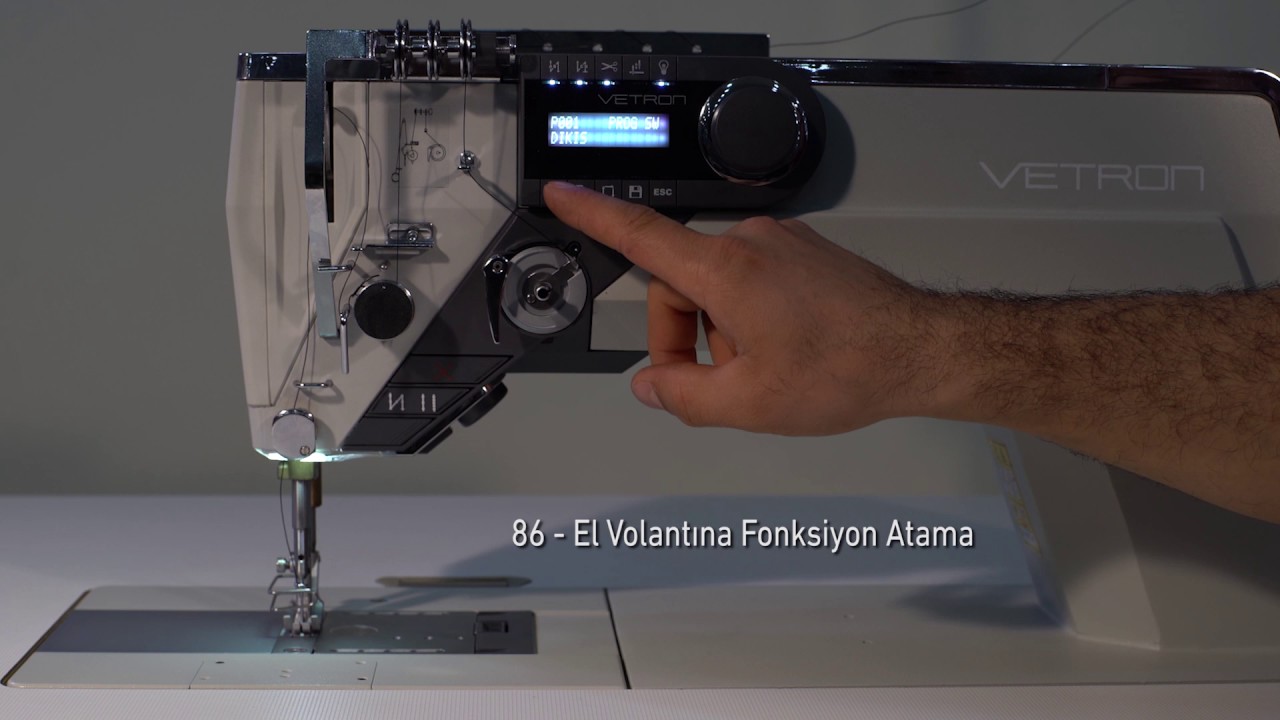 VETRON 5000 serisi Dikiş Makineleri Kullanım Kılavuzu