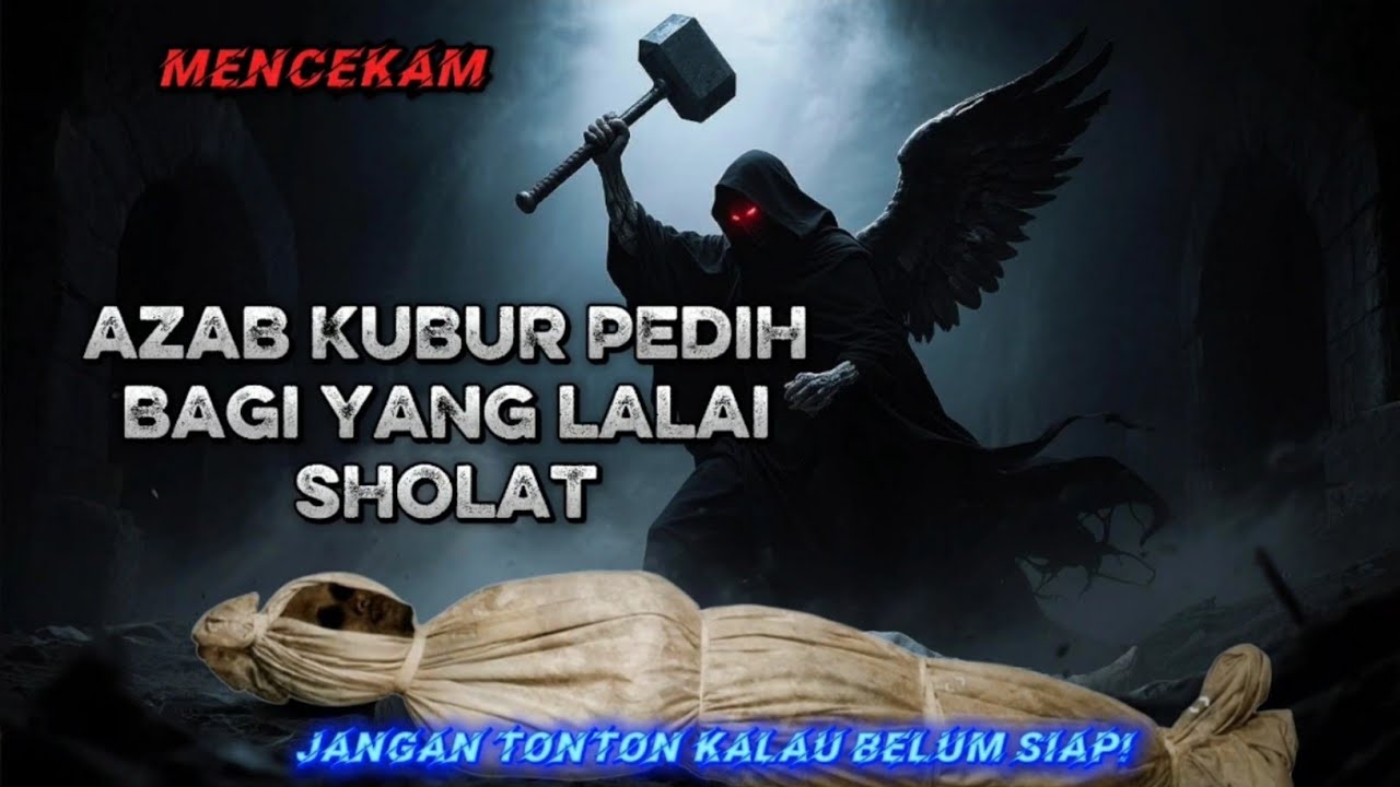 MENGERIKAN! Inilah Azab Kubur Pedih Bagi Yang Lalai Sholat | Islam cerah zahra