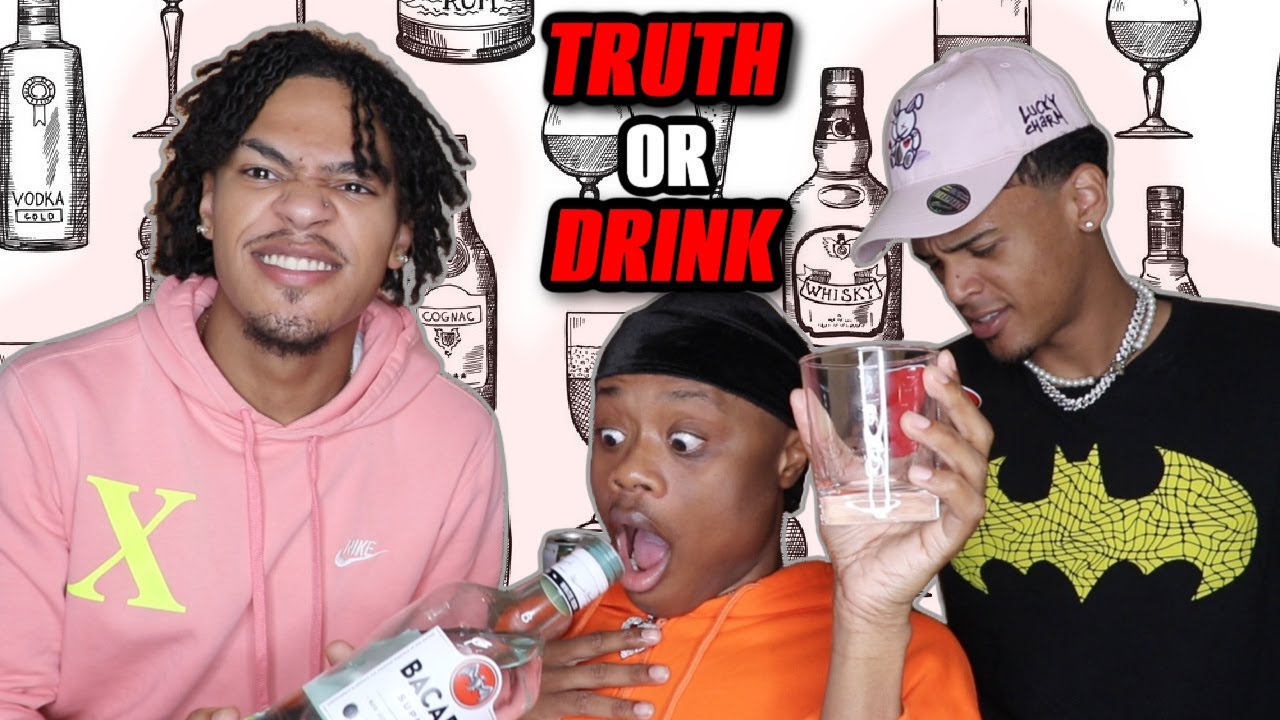 SPICY TRUTH OR DRINK (tea was spilled OMG)