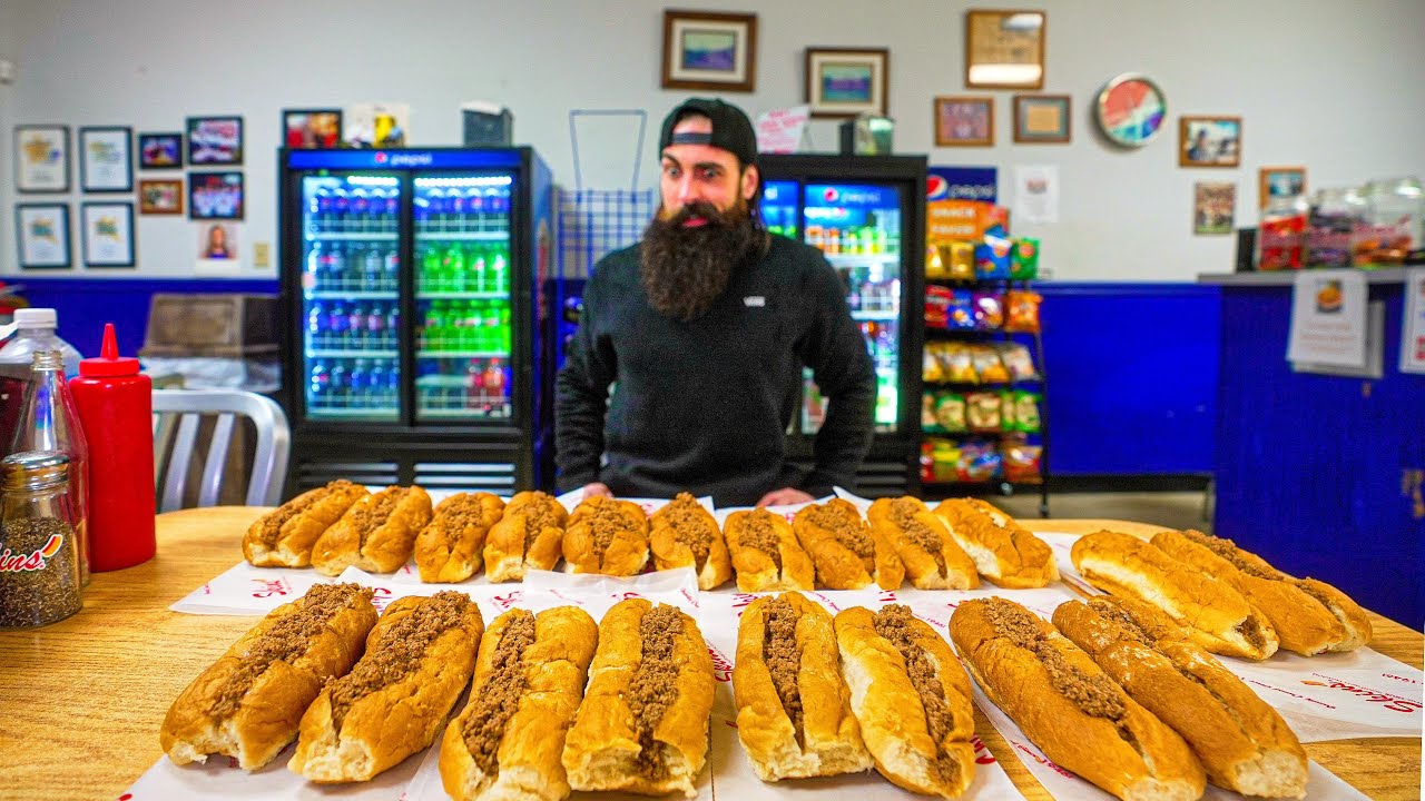 TRYING TO BREAK A 12 YEAR CHILLI HOT DOG EATING RECORD IN SOUTH CAROLINA | BeardMeatsFood