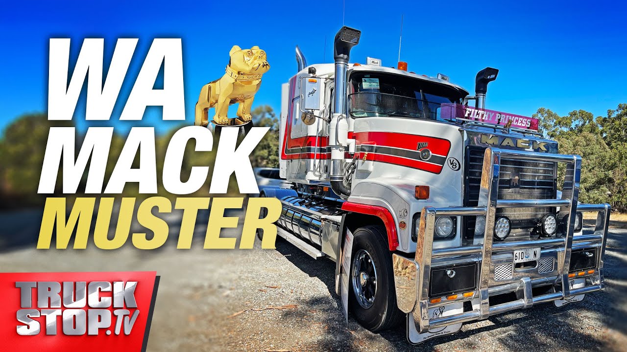 350 trucks at WA Mack Muster & Truck Show