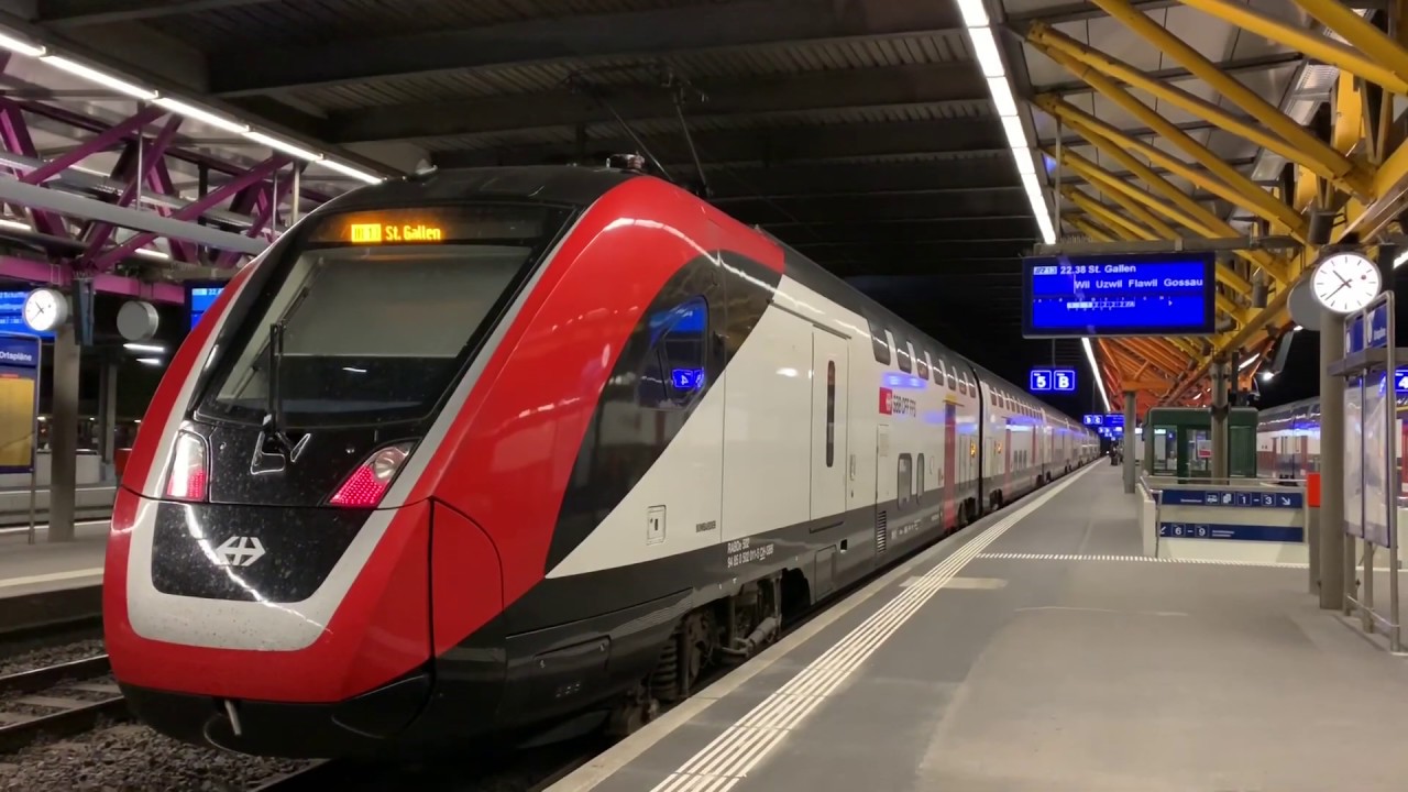 Traffico notturno SBB CFF FFS a Winterthur (Parte 1/2)