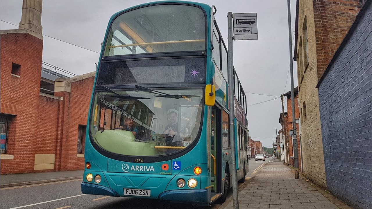 *DIVERSION* Arriva Midlands' VDL/DAF DB250 Wright Pulsar Gemini, 4764 (FJ06 ZSN) - Service 85