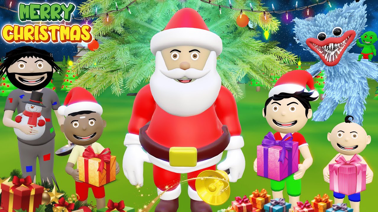 Bittu Sittu Ki Christmas Party | Jingle Bell Song | Santa Claus Cartoon | Merry Christmas