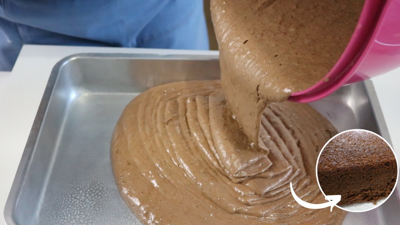 MASSA PARA BOLO RETANGULAR GRANDE (8KG) ÚMIDA, FOFA E NÃO AFUNDA.